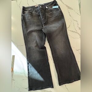 NWT - Anthropologie Pilcro The Icon Faded Black Jeans 20W